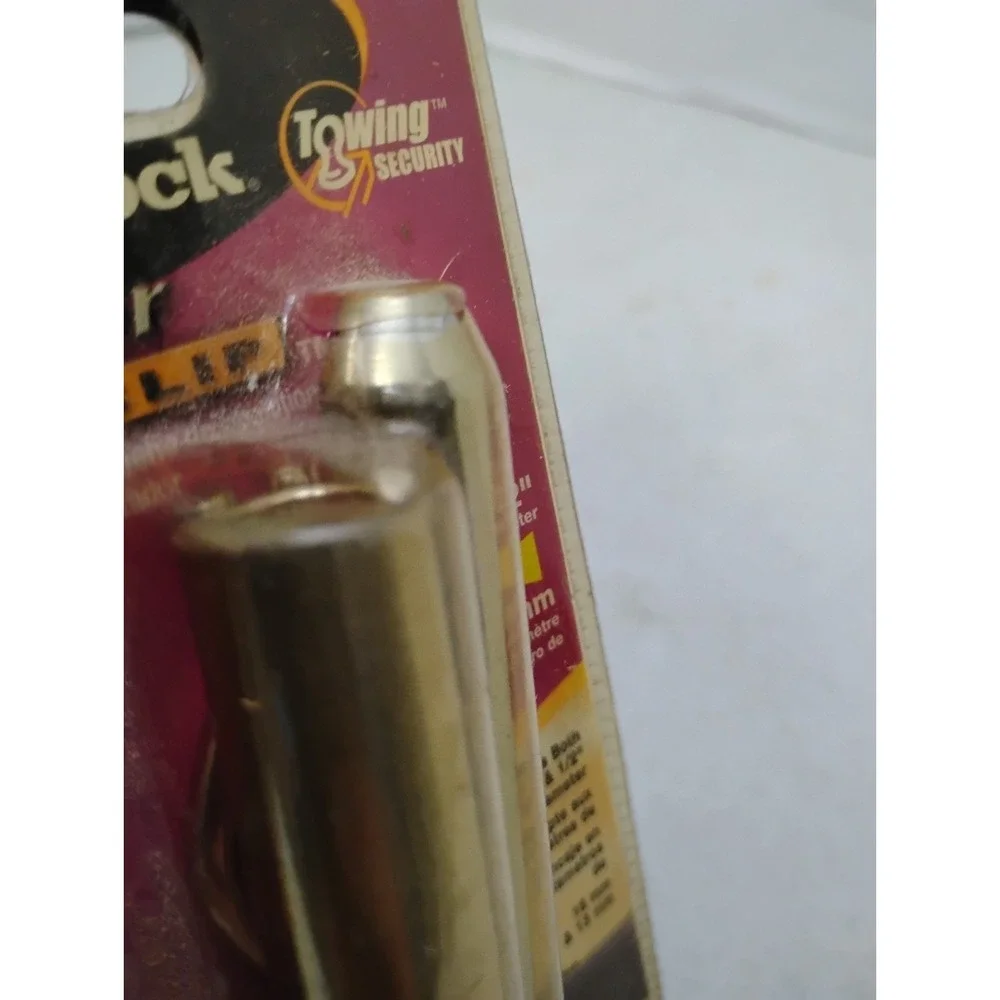 Master Lock Chrome Receiver Pin & Clip #1376DAT Fits 1/2